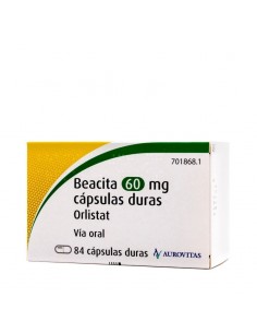 Beacita 60mg (orlistat) 84 capsulas para bajar peso