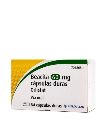 Beacita 60mg (orlistat) 84 capsulas para bajar peso Beacita 60mg (orlistat) 84 capsulas para bajar peso