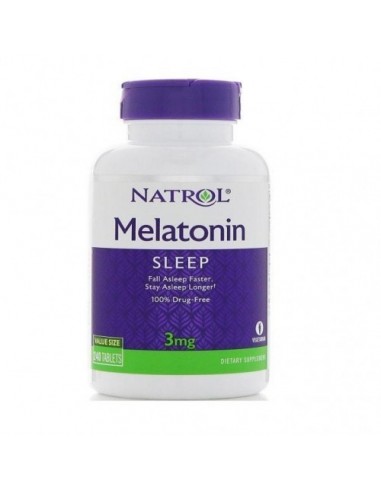 Melatonina Natrol 3 mg 240caps Melatonina Natrol 3 mg 240caps