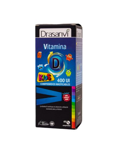 Vitamina D3 Kids 400 UI 60...