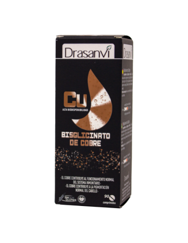 Cobre Bisglicinato 90 comprimidos Cobre Bisglicinato 90 comprimidos