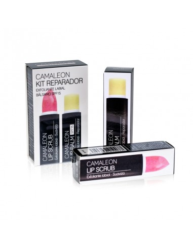 Camaleón Exfoliante + Reparador Fresa