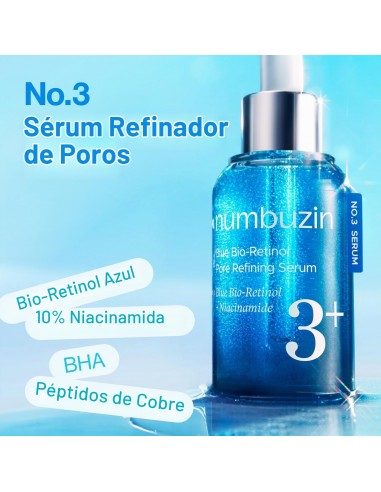 Numbuzin No.3 Blue Bio-Retinol Pore...