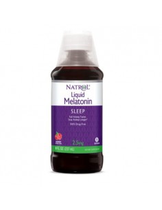 Melatonina Natrol Sabor Fresa 2.5 mg 237 ml