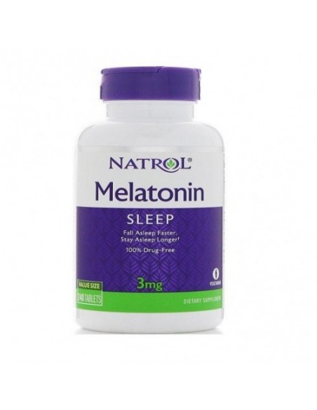 Melatonina Natrol 3 mg 240caps  Melatonina Natrol 3 mg 240caps