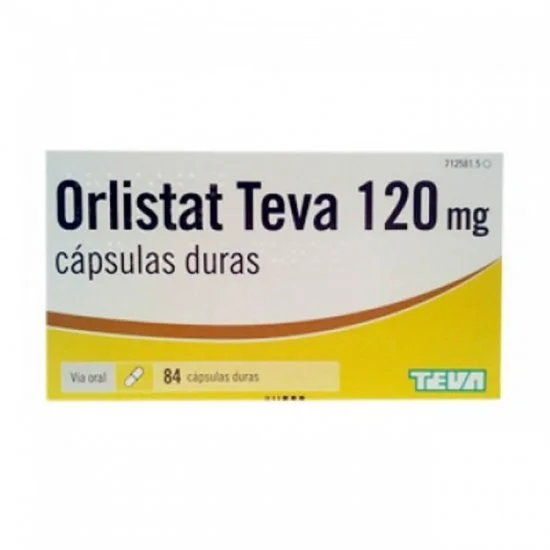 Orlistat Teva Cápsulas 120 mg Orlistat Teva Cápsulas 120 mg
